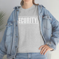 Security Front & Back Printed T Shirt - Bouncer Event Staff Uniform T-Shirt, Security Shirt, Security T Shirt, Bouncer Shirt, Staff T Shirt