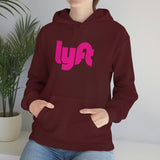 Driver Delivery Hoodie - New Logo Lyft, Lyft, Ride Share Hooded Sweatshirt - Unisex Heavy Blend Hoodie