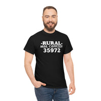 Custom Rural Carrier Zip Code Shirt - United States Postal Service Worker Postal Wear Post Office Postal Shirt - Heavy Cotton Unisex