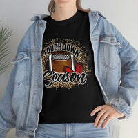 Touchdown Season Football T Shirt - 100% Cotton Short Sleeve Unisex T-Shirt