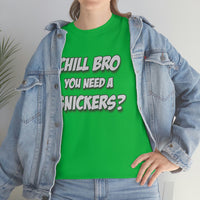 Chill Bro T Shirt - Funny Shirt - Unisex Jersey Short Sleeve Tee