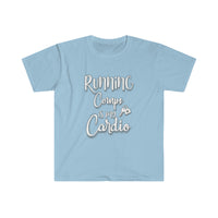 Running Comps is my Cardio T Shirt - Realtor Shirt Home Girl Shirt Real Estate T Shirt - Unisex Softstyle T-Shirt