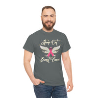 Breast Cancer - United States Postal Worker Postal Wear Post Office Postal Shirt - Heavy Cotton Short Sleeve Unisex