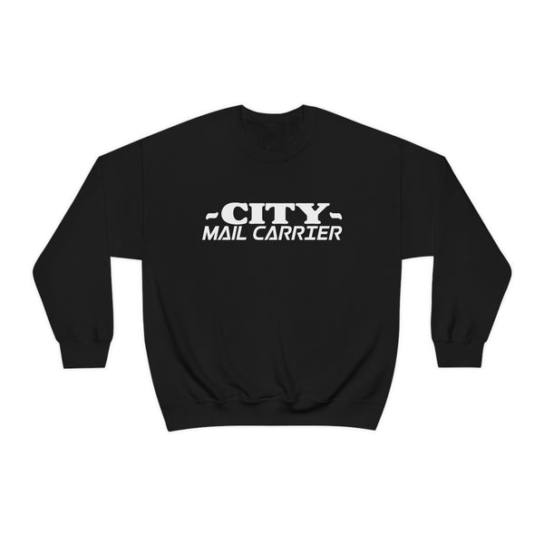 City Mail Carrier Sweatshirt - United States Postal Worker Postal Wear Post Office Postal - Unisex Crewneck Sweatshirt