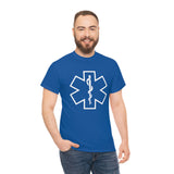 Star of Life - Paramedic EMT EMS Medic Firefighter Ambulance Doctor Nurse RN Emergency First Responder Shirt - Heavy Cotton Unisex