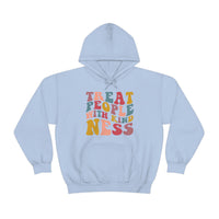 Treat People With Kindness Hooded Sweatshirt - Unisex Heavy Blend Hoodie