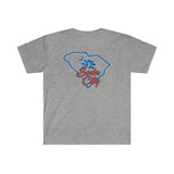 Soda City South Carolina (Front/Back Print) - Unisex Softstyle T-Shirt