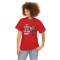 Last Box Happy - Short Sleeve Unisex T Shirt, United States Postal Worker Postal Wear Post Office Postal Shirt