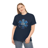 Star Of Life EMT - EMS Medic Firefighter Ambulance Doctor Nurse RN Emergency First Responder Shirt - Heavy Cotton Unisex T Shirt