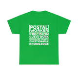 Guess Work - United States Postal Worker Postal Wear Post Office Postal Shirt - Short Sleeve Unisex T Shirt