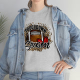 Touchdown Season Football T Shirt - 100% Cotton Short Sleeve Unisex T-Shirt