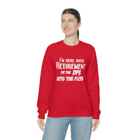 Until Retirement Shirt - United States Postal Worker Postal Wear Post Office Postal - Unisex Crewneck Sweatshirt