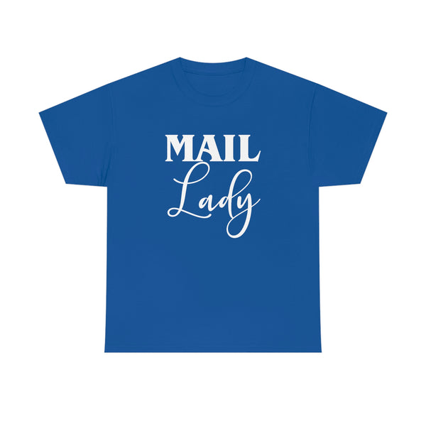 Mail Lady - Mail Carrier - United States Postal Worker Postal Wear Post Office Postal Shirt - Short Sleeve Unisex