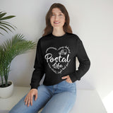 Postal Life - Sweatshirt - United States Postal Worker Postal Wear Post Office Postal - Unisex Crewneck Sweatshirt