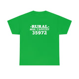 Custom Rural Carrier Zip Code Shirt - United States Postal Service Worker Postal Wear Post Office Postal Shirt - Heavy Cotton Unisex