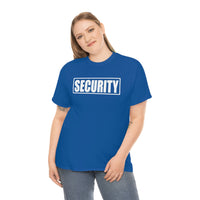 Security Front & Back Printed T Shirt - Bouncer Event Staff Uniform T-Shirt, Security Shirt, Security T Shirt, Bouncer Shirt, Staff T Shirt