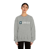 Driver Delivery Sweatshirt - New Logo Uber, Ride Share Sweatshirt - Unisex Heavy Blend Sweatshirt
