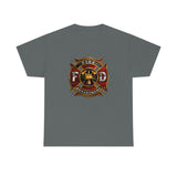 Firefighter T Shirt - Fire Department -100% Cotton Short Sleeve Unisex T-Shirt