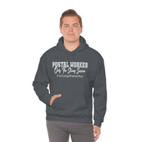 Postal Worker No Crying - Hoodie - United States Postal Worker Postal Wear Post Office Shirt Postal Shirt Unisex