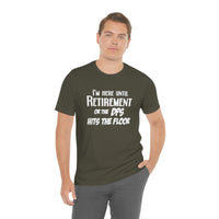 Until Retirement Bella Canvas Unisex T Shirt - United States Postal Worker Postal Wear Post Office Postal Shirt