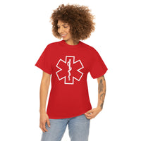 Star of Life - Paramedic EMT EMS Medic Firefighter Ambulance Doctor Nurse RN Emergency First Responder Shirt - Heavy Cotton Unisex