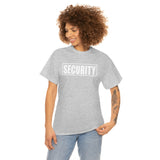 Security Front & Back Printed T Shirt - Bouncer Event Staff Uniform T-Shirt, Security Shirt, Security T Shirt, Bouncer Shirt, Staff T Shirt