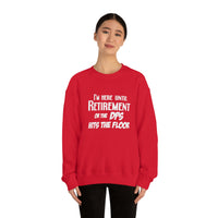 Until Retirement Shirt - United States Postal Worker Postal Wear Post Office Postal - Unisex Crewneck Sweatshirt