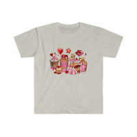 Valentines Coffee Softstyle Valentine's T Shirt - Girl Friend, Wife, Mom Valentine's, Valentines Gift