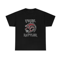 Fear The Rattler T Shirt - Unisex Jersey Short Sleeve Tee