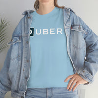 Driver Delivery T Shirt - New Logo Uber, Ride Share Shirt - Short Sleeve Unisex Tees - Heavy Cotton