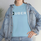 Driver Delivery T Shirt - New Logo Uber, Ride Share Shirt - Short Sleeve Unisex Tees - Heavy Cotton