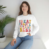 Treat People With Kindness Sweatshirt - Unisex Heavy Blend