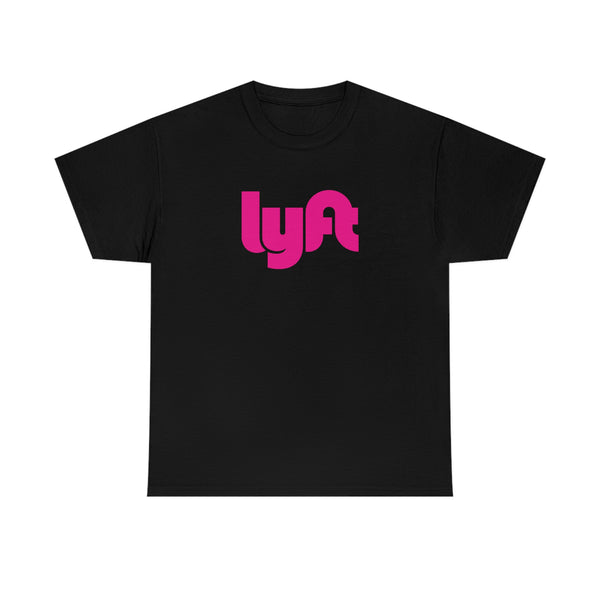 Driver Delivery T Shirt - New Lyft Logo, Lyft, Ride Share Shirt - Short Sleeve Unisex Tees - Heavy Cotton