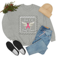 Breast Cancer Sweatshirt - United States Postal Worker Postal Wear Post Office Postal - Unisex Crewneck Sweatshirt