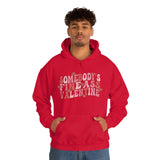 Somebody's Fine Ass Valentine Hoodie - Unisex Heavy Blend Hooded Sweatshirt - Funny Hoodie, Valentines Hoodie, Single Hoodie