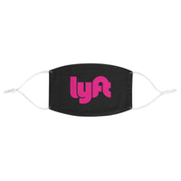 Lyft Black- Fabric Face Mask