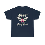 Breast Cancer - United States Postal Worker Postal Wear Post Office Postal Shirt - Heavy Cotton Short Sleeve Unisex