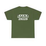 Custom City Carrier Zip Code Shirt - United States Postal Service Worker Postal Wear Post Office Postal Shirt - Heavy Cotton Unisex