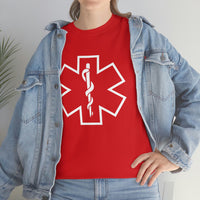Star of Life - Paramedic EMT EMS Medic Firefighter Ambulance Doctor Nurse RN Emergency First Responder Shirt - Heavy Cotton Unisex