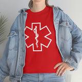 Star of Life - Paramedic EMT EMS Medic Firefighter Ambulance Doctor Nurse RN Emergency First Responder Shirt - Heavy Cotton Unisex