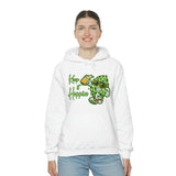 Keep It Hoppin' Hoodie - Hops Beer, Drinking Beer, Hops, Beer Season, Craft Beer, Home Brew, Best Beer, Unisex Heavy Blend Hooded Sweatshirt