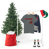 I'm Fine T Shirt - 100% Cotton Short Sleeve Unisex T-Shirt