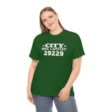 Custom City Carrier Zip Code Shirt - United States Postal Service Worker Postal Wear Post Office Postal Shirt - Heavy Cotton Unisex