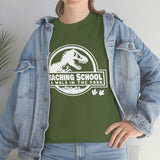 Teaching School Is A Walk In The Park T Shirt - 100% Cotton Short Sleeve Unisex T-Shirt