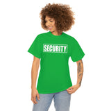 Security Front & Back Printed T Shirt - Bouncer Event Staff Uniform T-Shirt, Security Shirt, Security T Shirt, Bouncer Shirt, Staff T Shirt