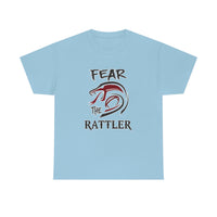 Fear The Rattler T Shirt - Unisex Jersey Short Sleeve Tee