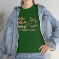 Coffee Contracts Closings T Shirt - Realtor Shirt Home Girl Shirt Real Estate T Shirt - Short Sleeve Unisex Jersey