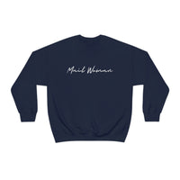 Mail Woman Sweatshirt - United States Postal Service Worker Postal Wear Post Office Postal Mail Lady - Unisex Crewneck Sweatshirt