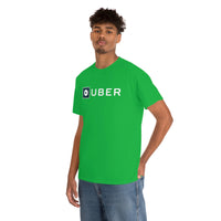 Driver Delivery T Shirt - New Logo Uber, Ride Share Shirt - Short Sleeve Unisex Tees - Heavy Cotton