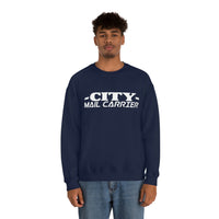 City Mail Carrier Sweatshirt - United States Postal Worker Postal Wear Post Office Postal - Unisex Crewneck Sweatshirt